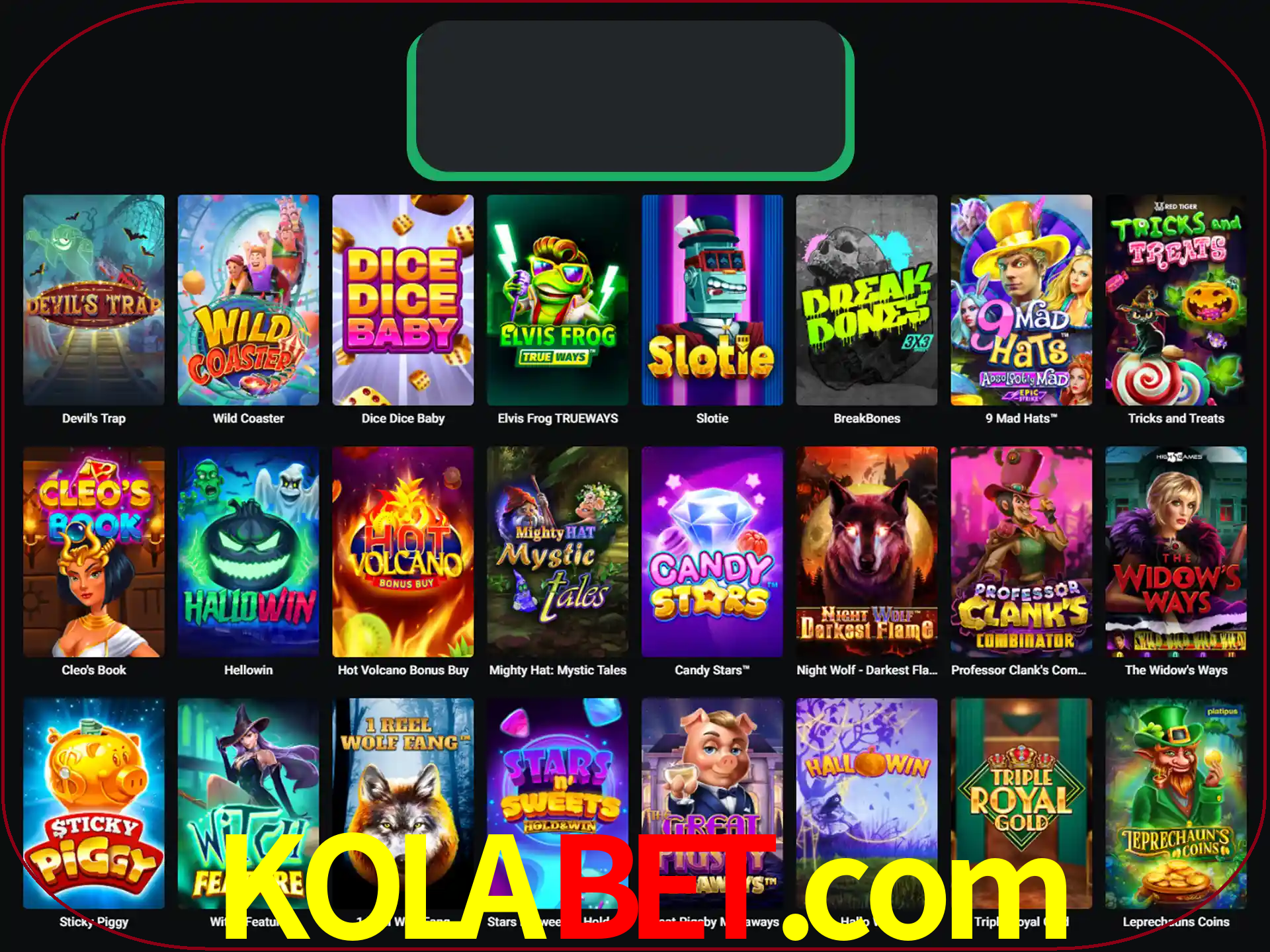 Procure por seus amados jogos de slot.