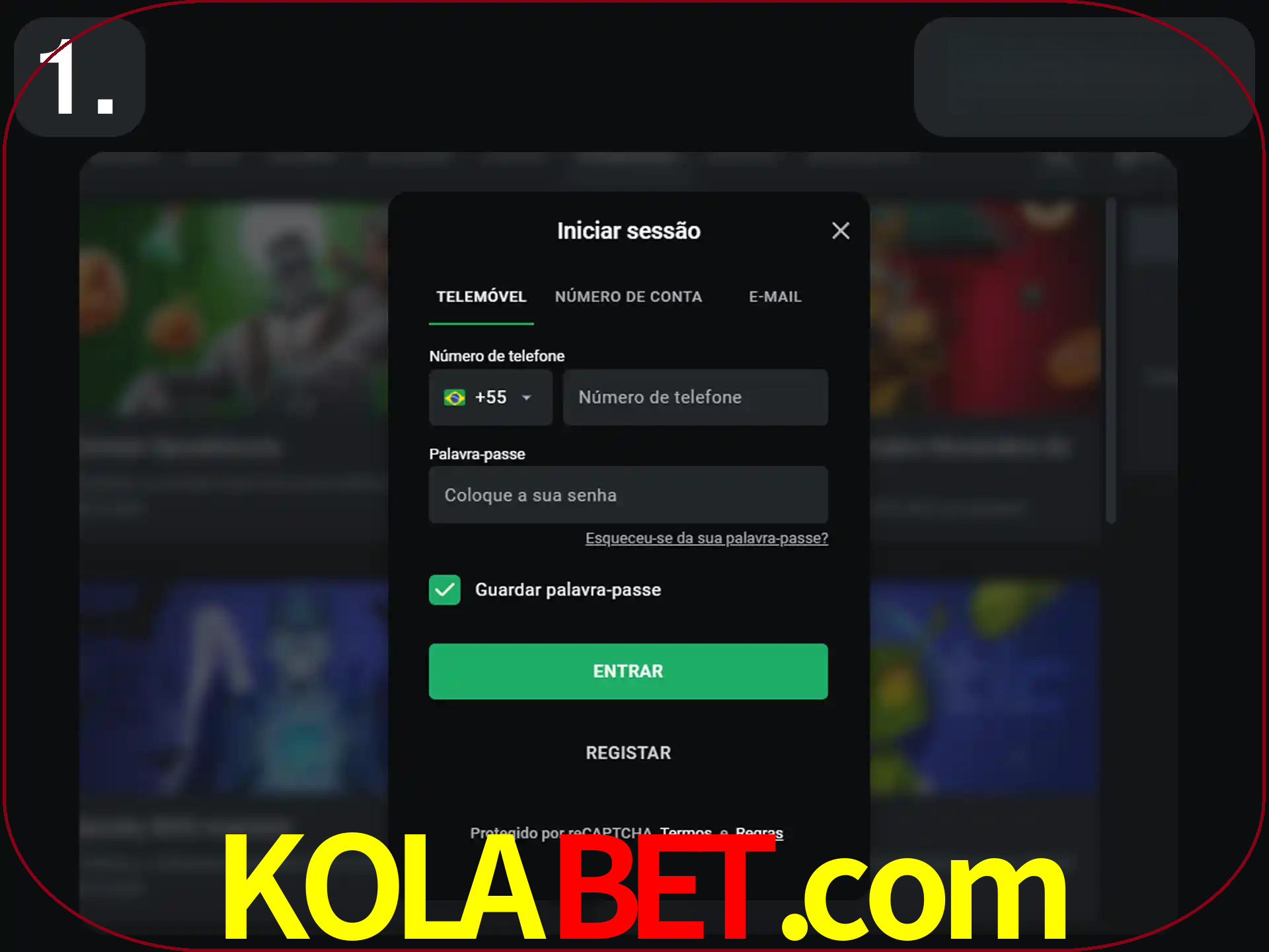 Acesse o site.