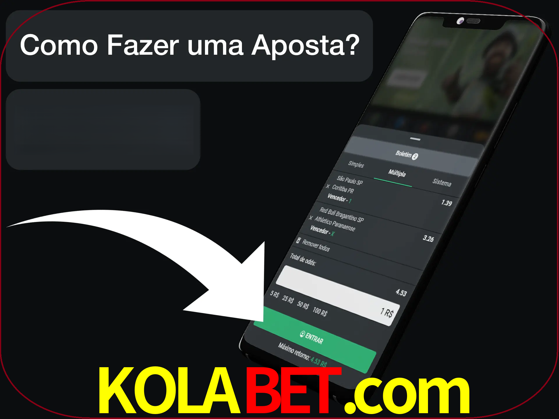 Preencha sua aposta e aguarde o resultado.